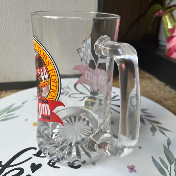 Vintage 1995 collections addition Slim Jim racing heavy glass mug - Picture 12 of 16